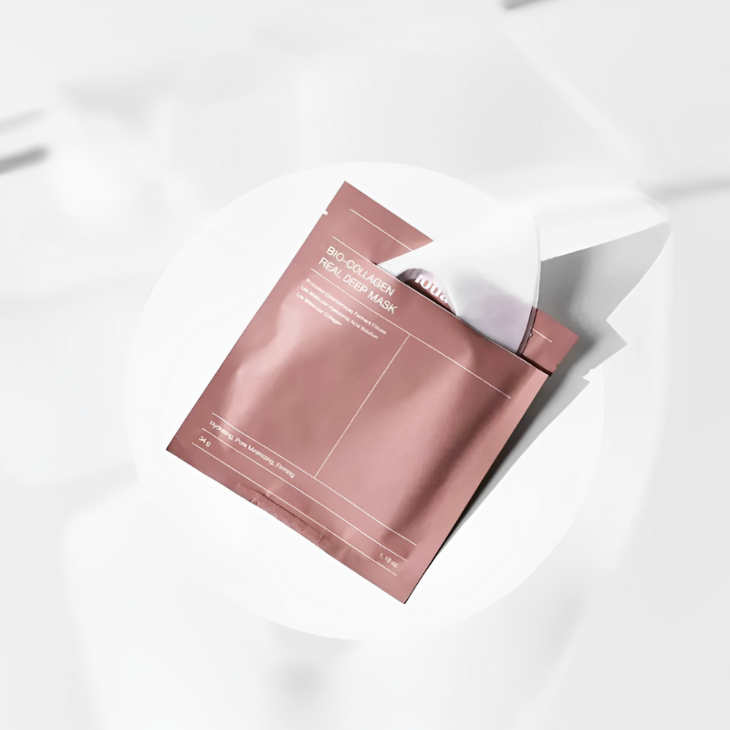 Masque collagène repulpant Lumina, cure de 4 masques hydrogel pour le visage