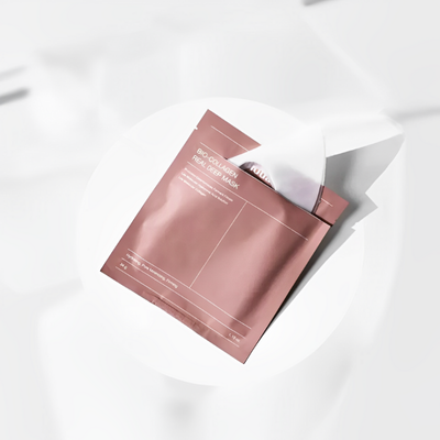 Masque collagène repulpant Lumina, cure de 4 masques hydrogel pour le visage
